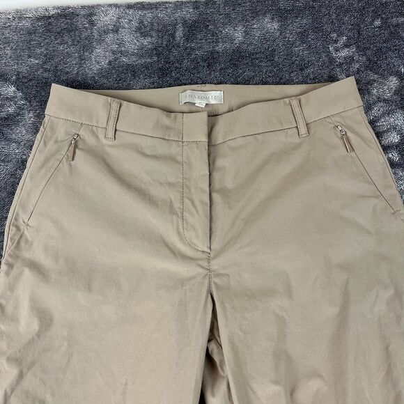 Anatomie Travel Pants Zippered Pockets Lightweight Brown Women's M 30X29.5 - Picture 2 of 11